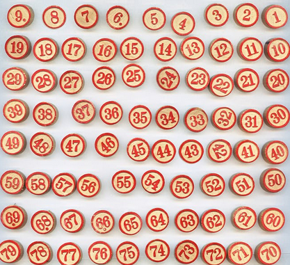 numbered beads